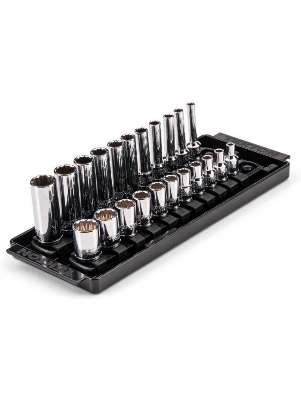22-Piece 1/4 Inch Drive 12-Point Socket Set | Durable Tool Kit for Mechanics